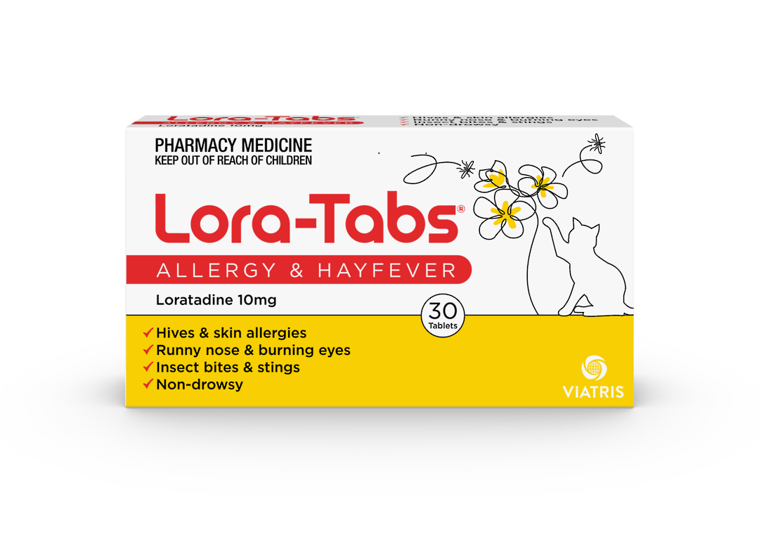 Lora Tabs 10mg Tablets (Loratadine) image 1